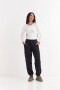 Pantalón dep clásico c/puños elásticos - UNISEX NEGRO