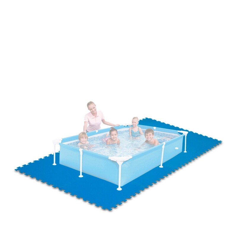 INTEX PROTECTOR DE PISOS POLIETILENO PARA PISCINAS PACK 8 PIEZAS 50 X 50 X 1 CMS Intex Protector De Pisos Polietileno Para Piscinas Pack 8 Piezas 50 X 50 X 1 Cms