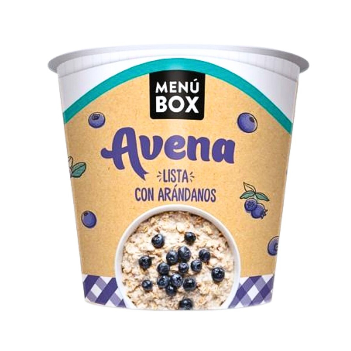 Avena c/arándanos Menú Box - 59 g 