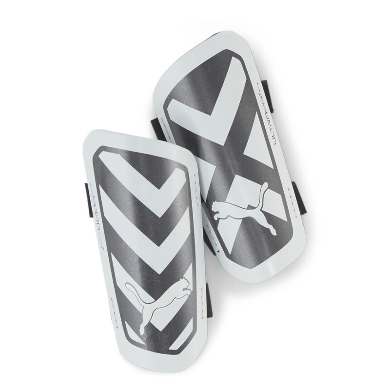 Canilleras Puma Ultra Light Blanco - Negro