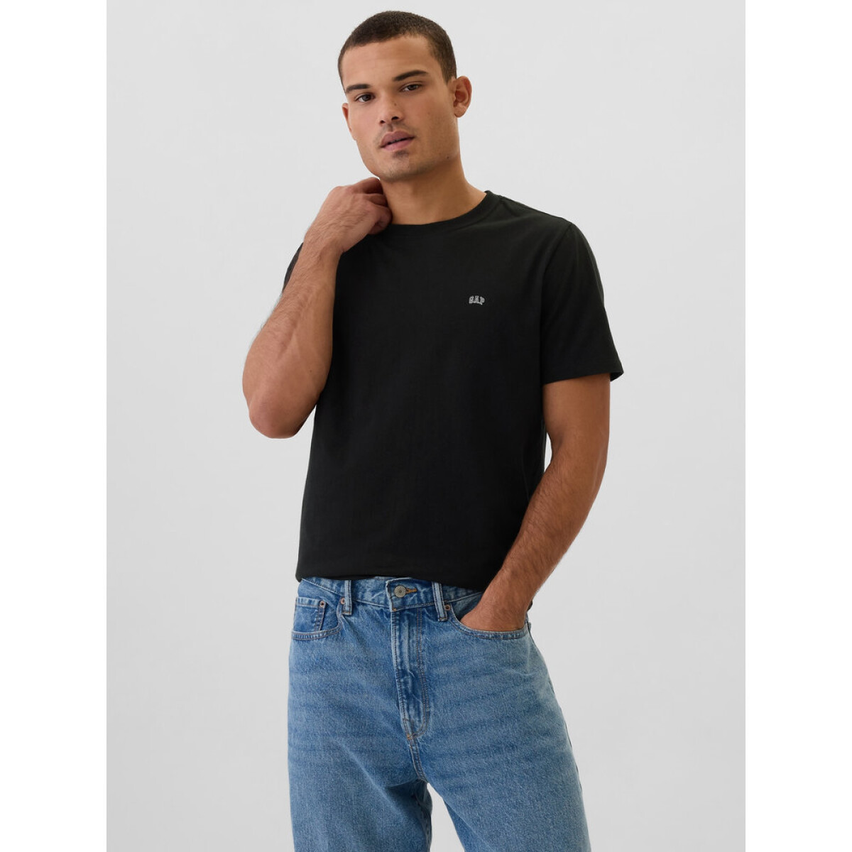 V-FRCH EVERYDAY SOFT MICRO LOGO CREW TAPESTRY NAVY XXL - TRUE BLACK V2 