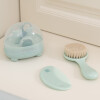 Set cepillo y peine KIKKABOO Verde agua