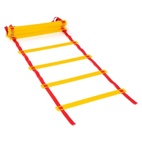 Escalera Deportiva 8 Escalones Coordinación + Bolso Amarillo
