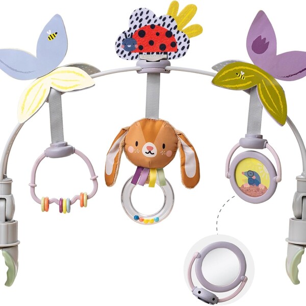 Barra entretenedora colgante 2 etapas Conejo TAF TOYS Barra entretenedora colgante 2 etapas Conejo TAF TOYS
