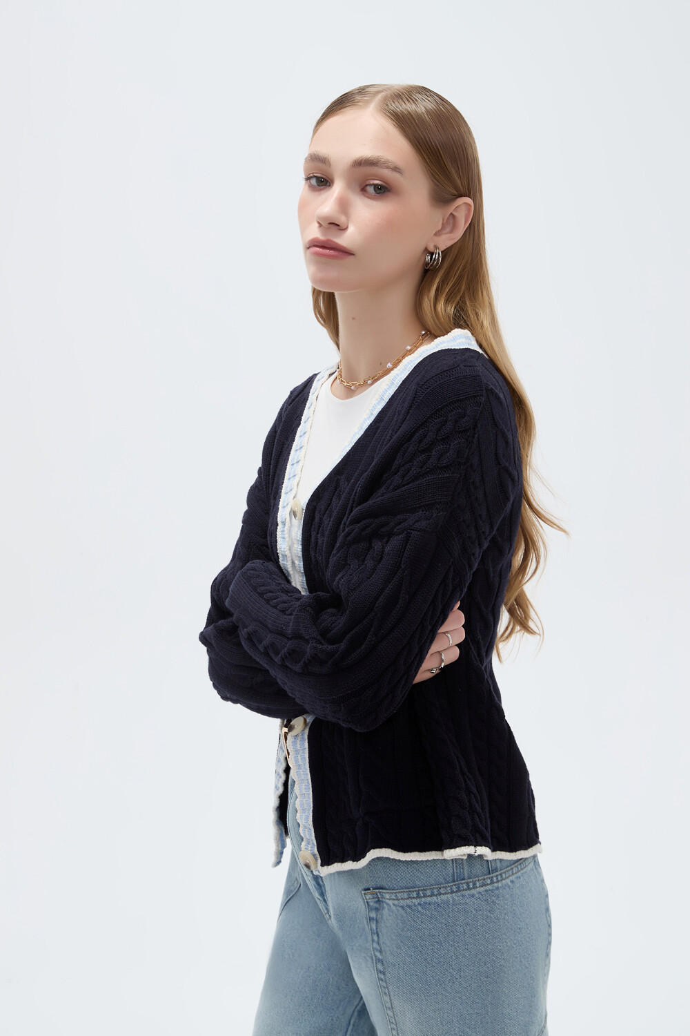 Cardigan Beltio Estampado 2