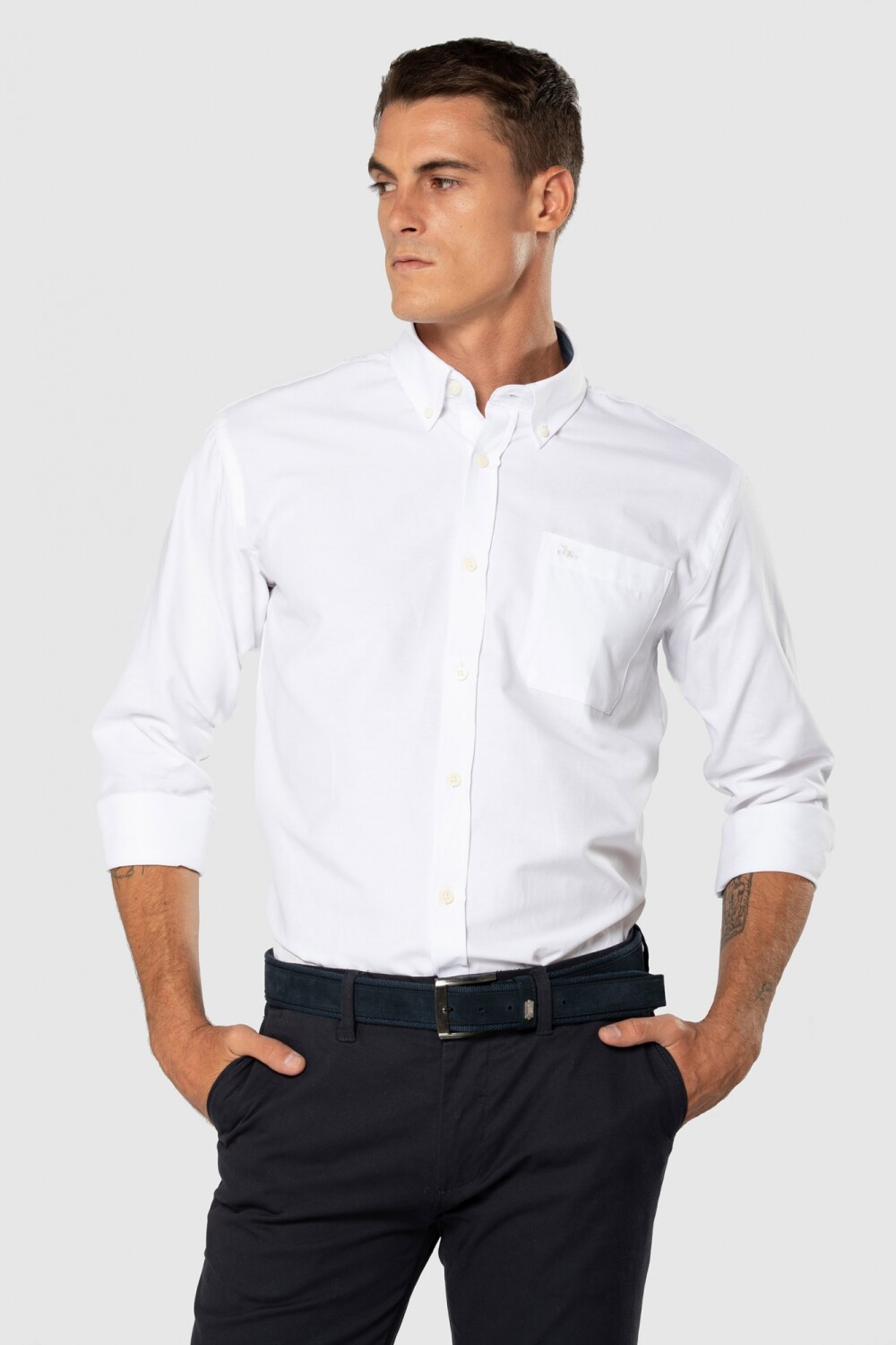 CAMISA OXFORD LISA Blanco