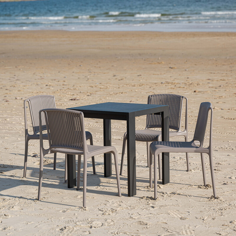Mesa de exterior Rodas 70x70cm