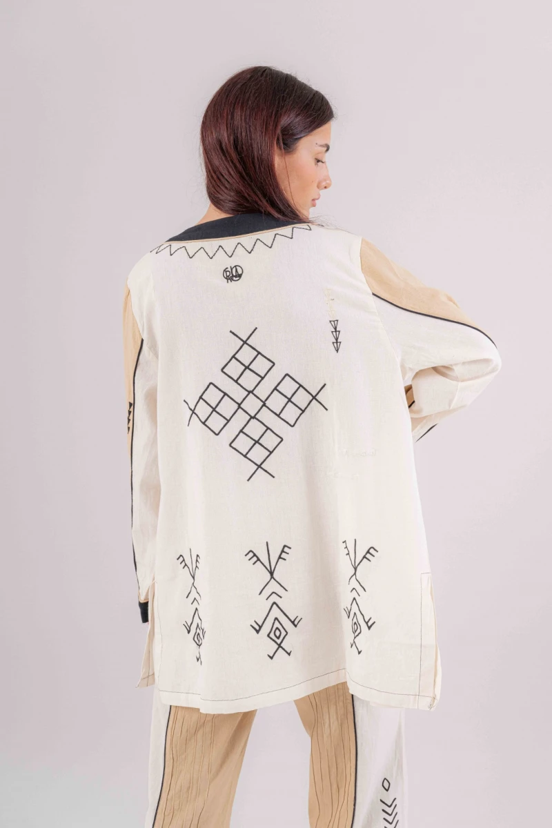 Kimono Mulan blanco s/m