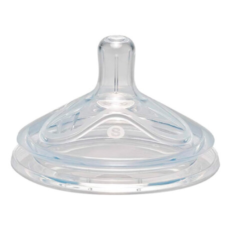 Tetina de Silicona con Cuello Ancho Nip First Moments TRANSPARENTE