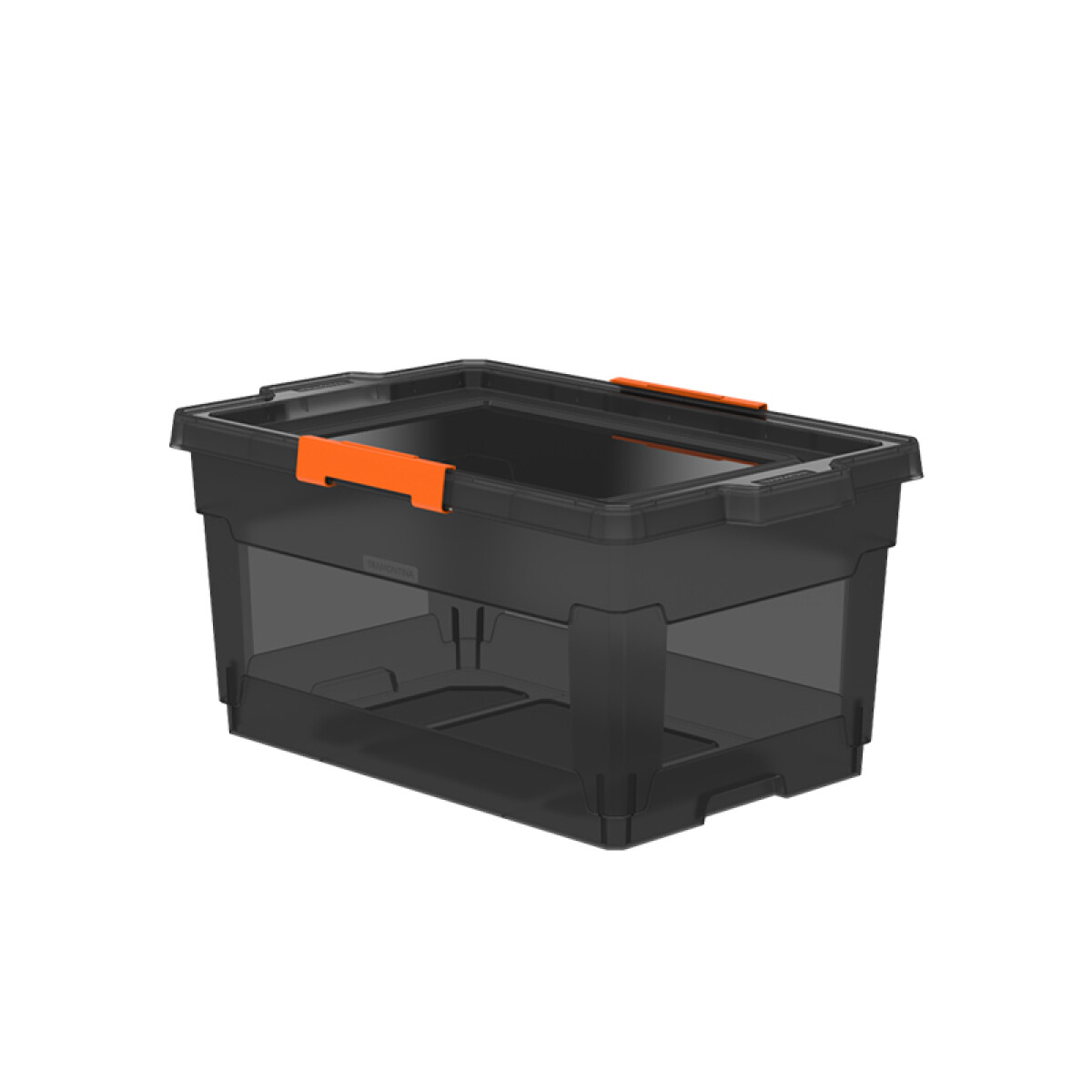 Caja organizadora en ppl ahumado 60 litros - TD0159 