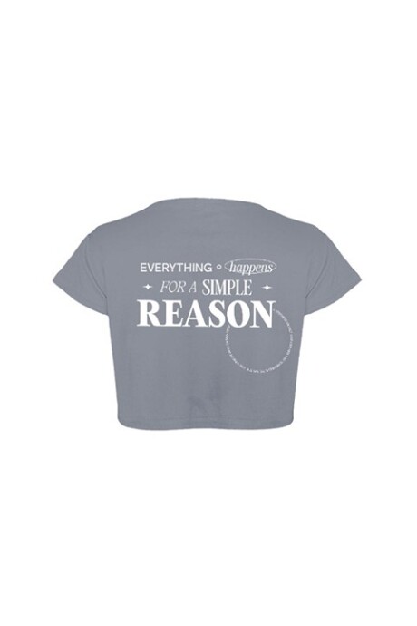 Remera Pulau Why Gris