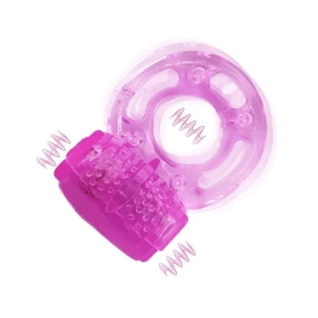 Anillo De Silicona Con Bala Vibradora Anillo De Silicona Con Bala Vibradora