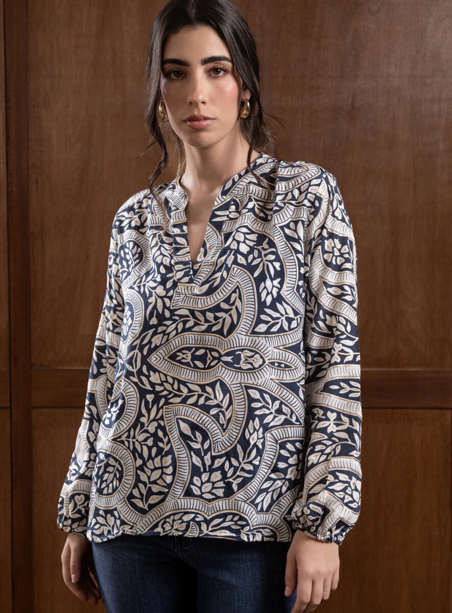 Blusa Estampada. 
