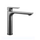 Monocomando Medio Gun Metal Incl Valvula Popup