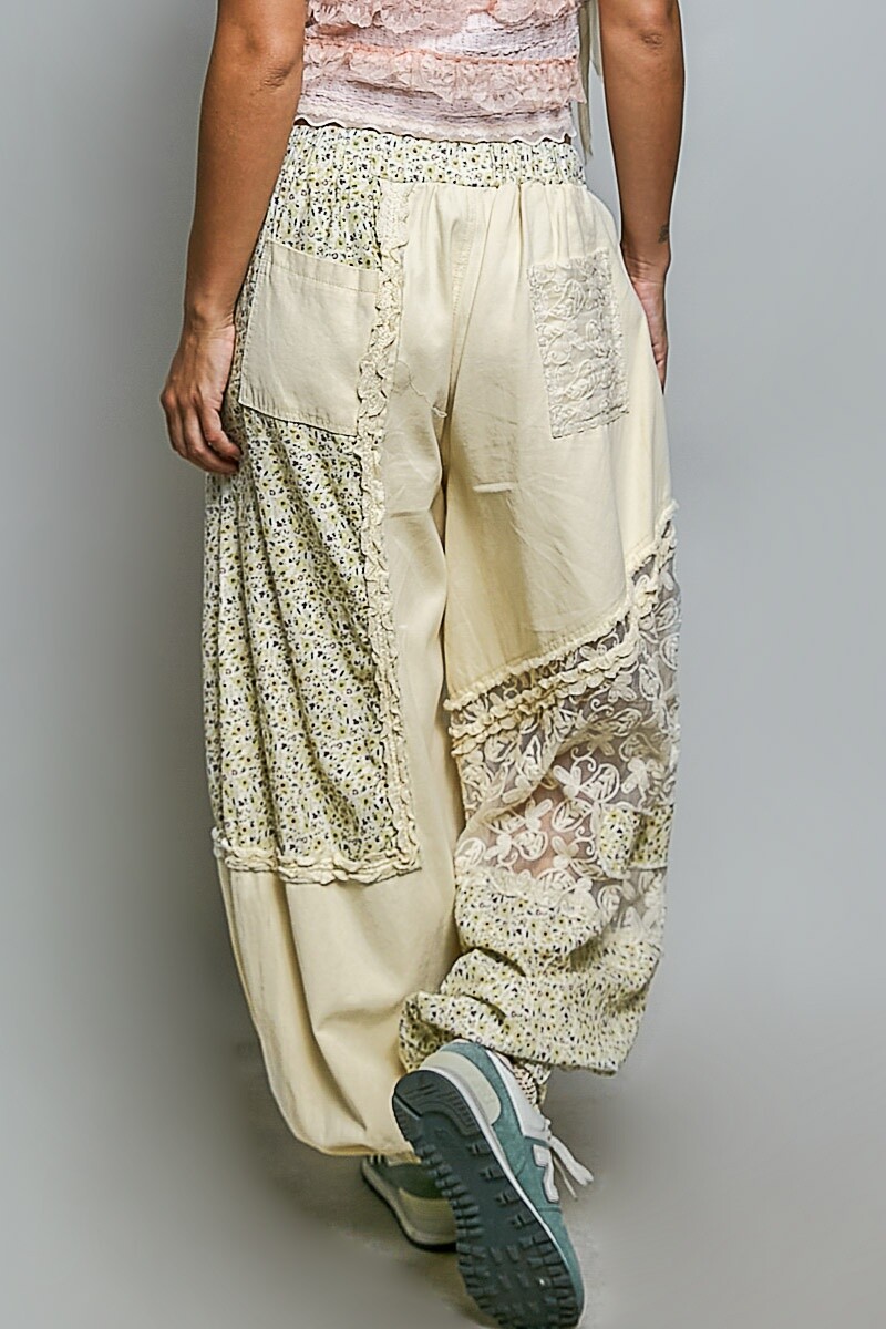 PANTALON PARCHES Natural