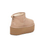 Classic Ultra Mini Platform - Mujer Sand
