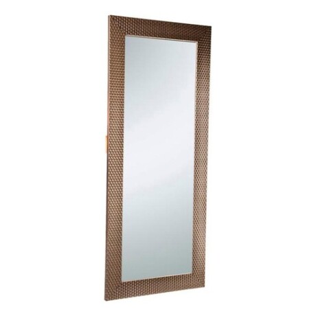 Espejo rectangular marco color dorado Dorado