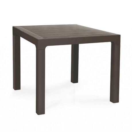 Mesa Arizona Marrón 80 x 80 Símil Ratán Mesa Arizona Marrón 80 x 80 Símil Ratán