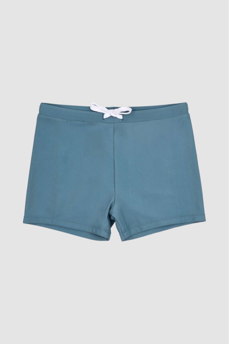 Short lycra 2-10a - Azul piedra 