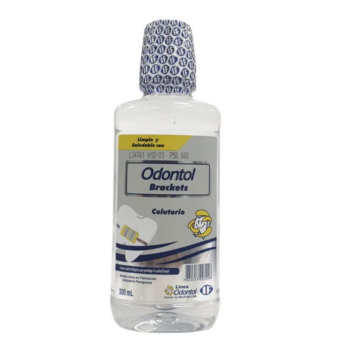 ODONTOL BRACKETS COLUTORIO FR. X 300 ML. única