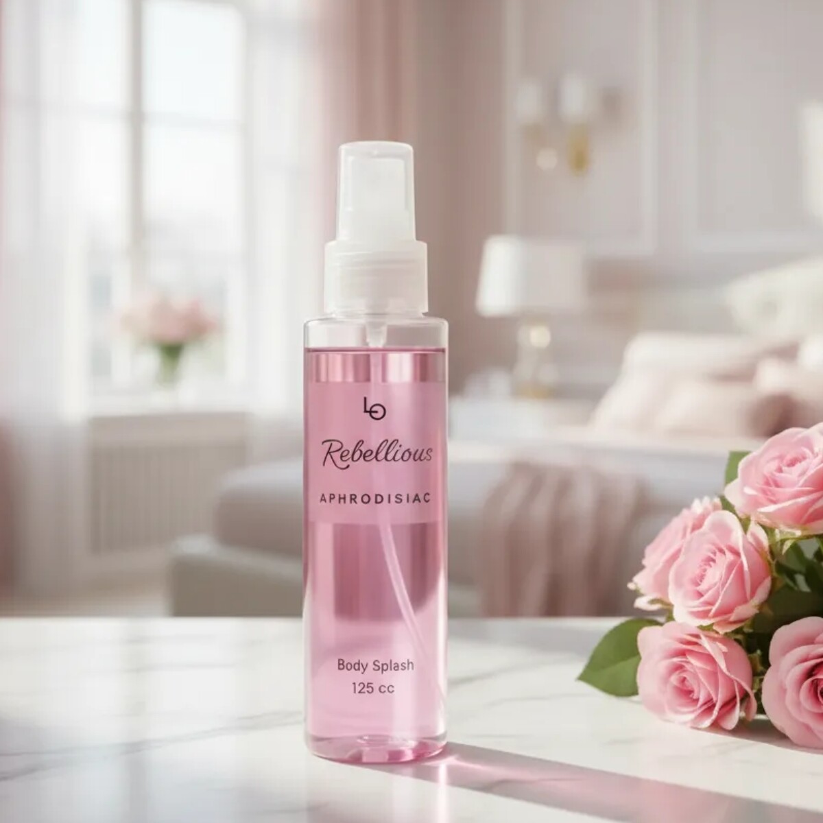 Body Splash Con Feromonas Femeninas Rebellious 125Ml 