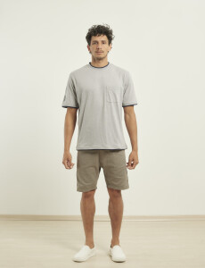 520773 T-SHIRT NAVIGATOR Gris Medio Melange