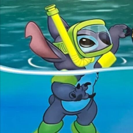 Snorkeling Stitch - Disney - 1742 Snorkeling Stitch - Disney - 1742