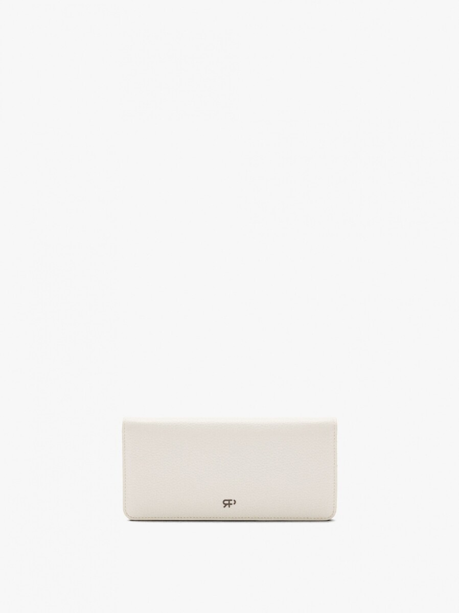 Cartera Con Textura Y Asa De Cordón - crudo 