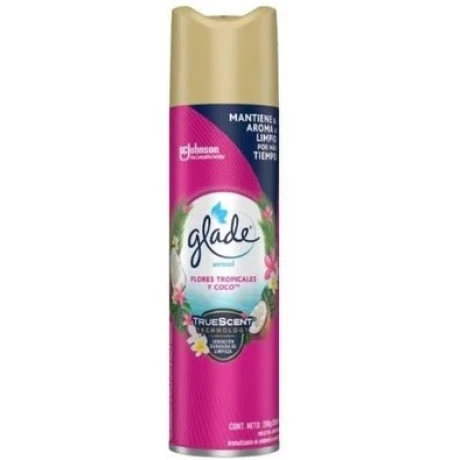 DESODORANTE A. GLADE AER 360CC FLORES TROPICALES - HARM DESODORANTE A. GLADE AER 360CC FLORES TROPICALES - HARM