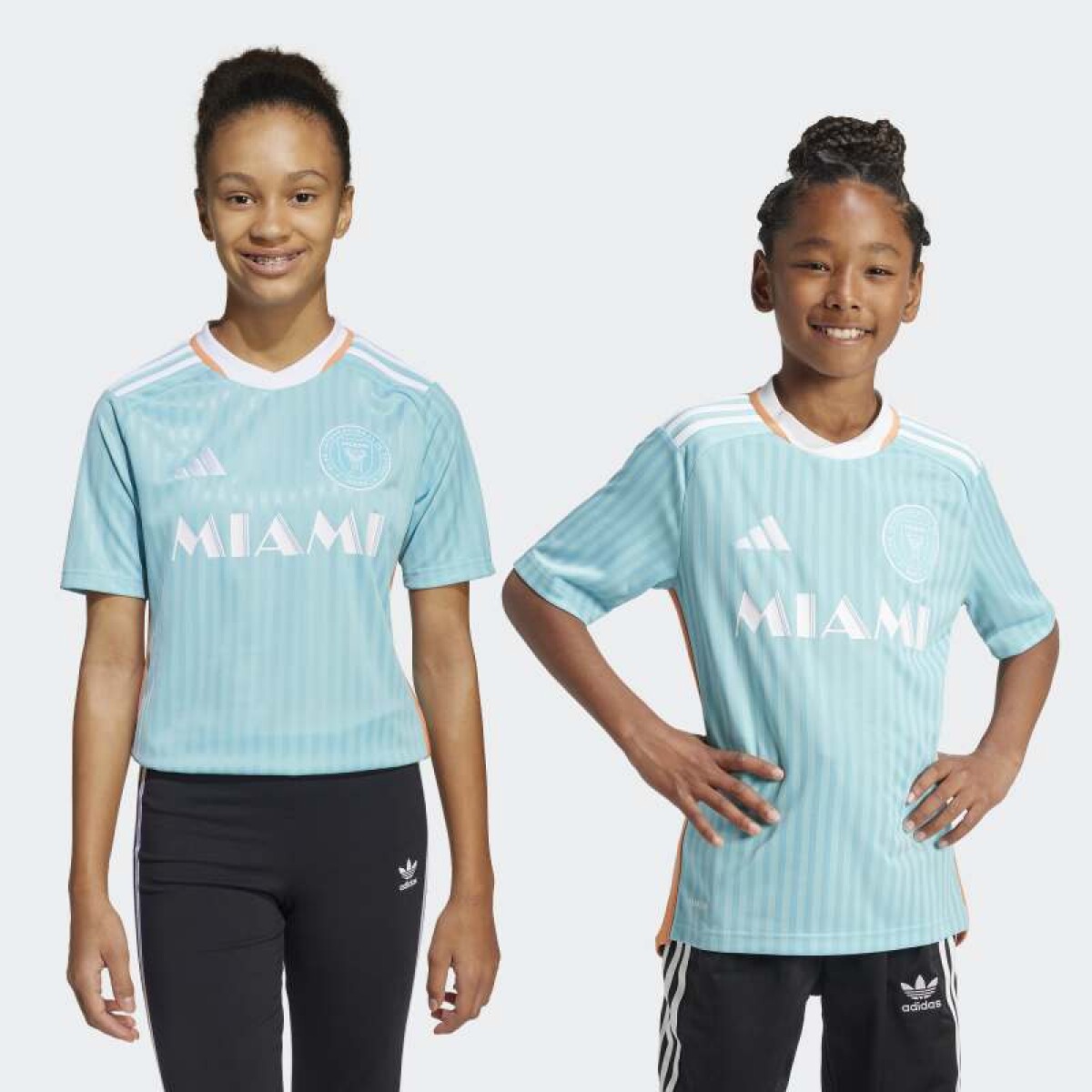 Camiseta Adidas Inter Miami CF 24 JR - Celeste 