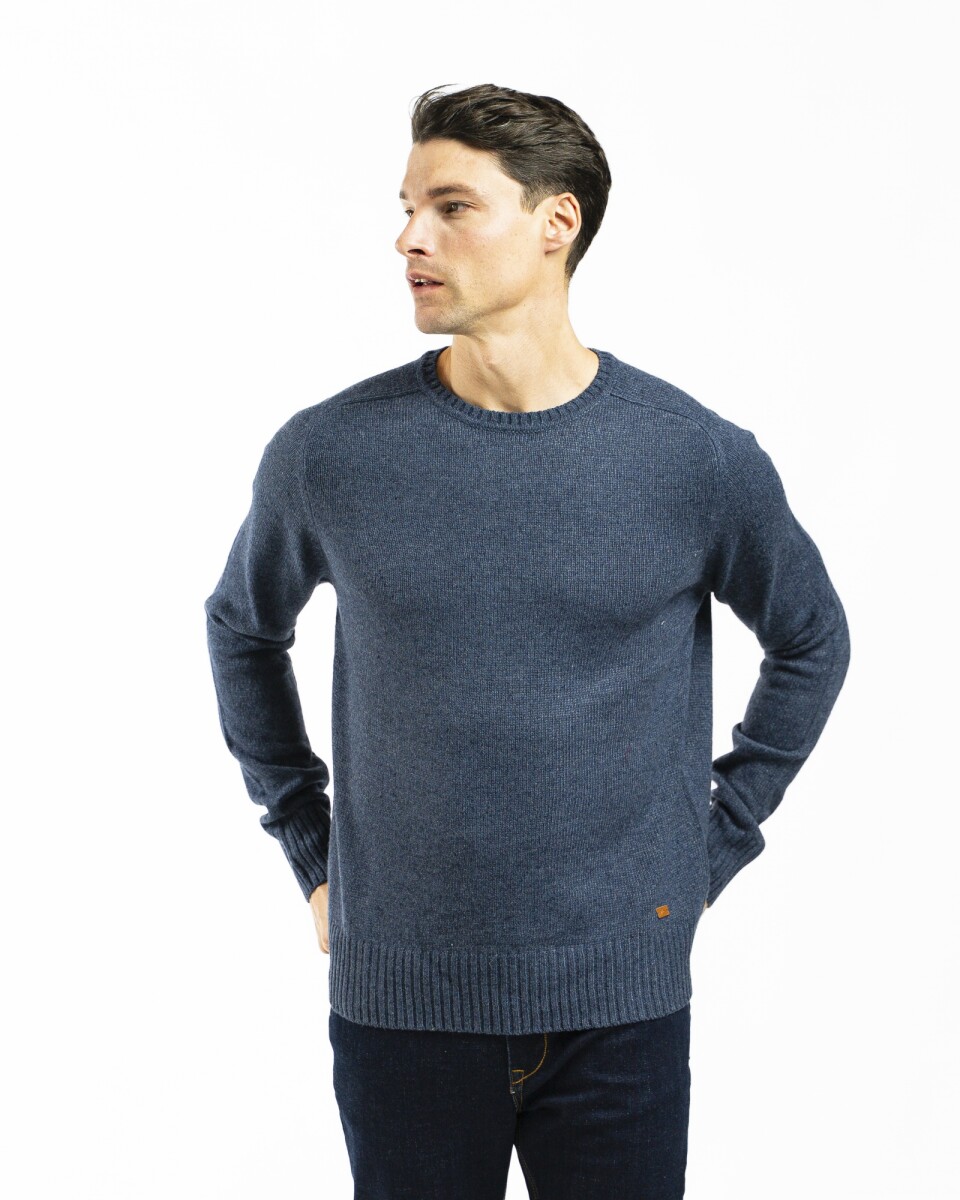 Buzo Shetland a la Base - Jean Melange 