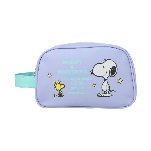 Necessaire Snoopy vintage violeta