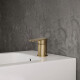 Griferia Para Bidet Monocomando 35Mm Oro Semi Mate Alassio 000