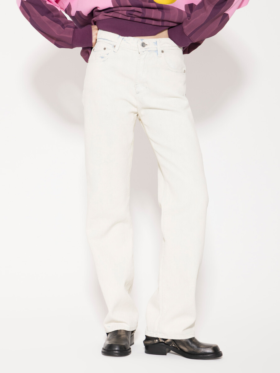 JEANS STRAIGHT COATED 