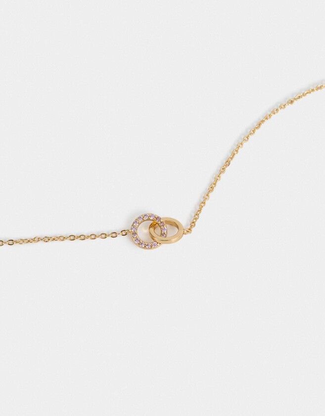 Cadena Corta con Dije Premium Gold Cortos - Dorado