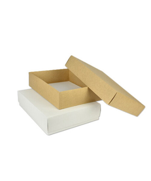 Caja 09 - 30x40x09 cm REVERSIBLE BLANCO MADERA