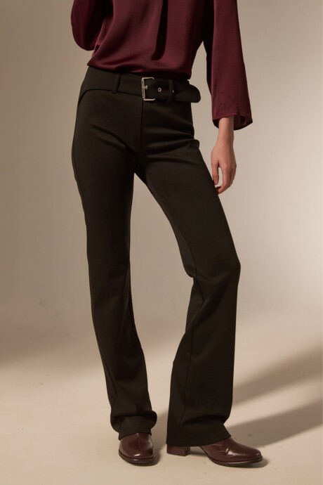 Pantalon Stat Negro