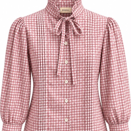 Blusa Vichy Rosa