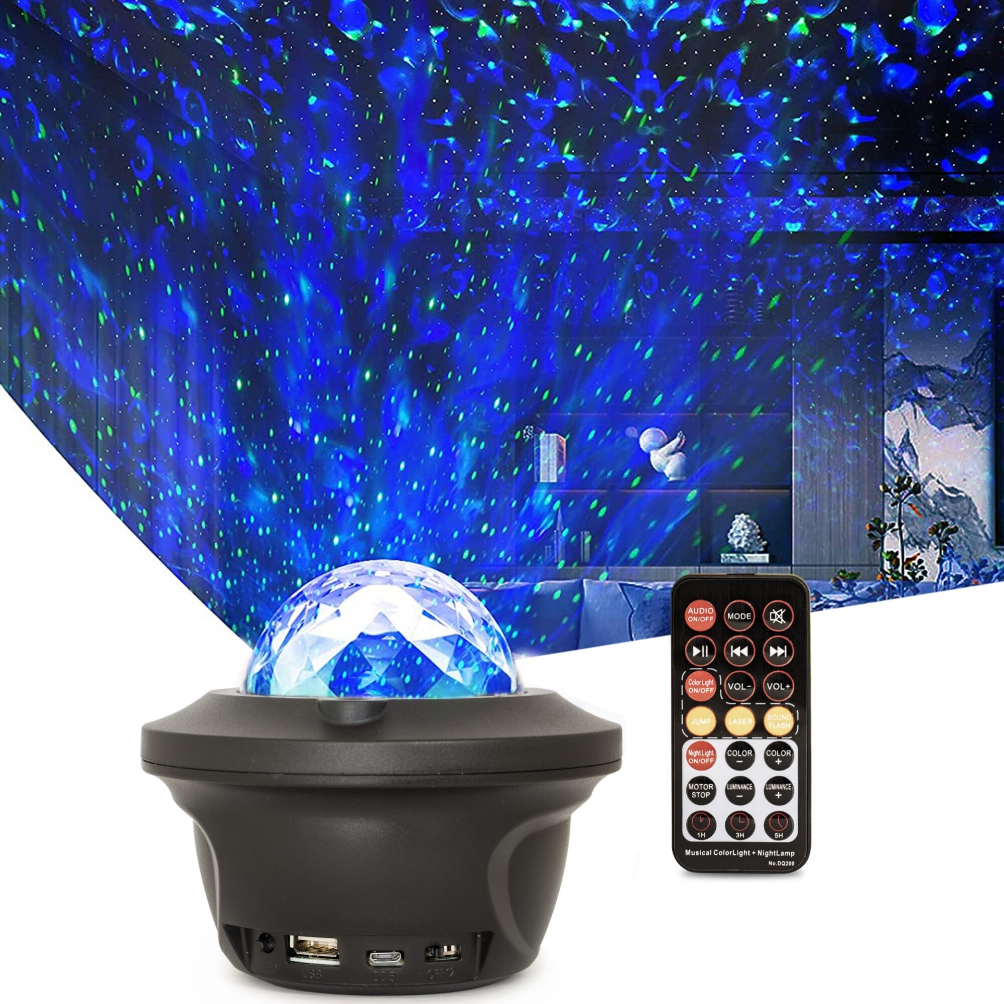 Proyector Luces Cielo Galaxia — MdeOfertas