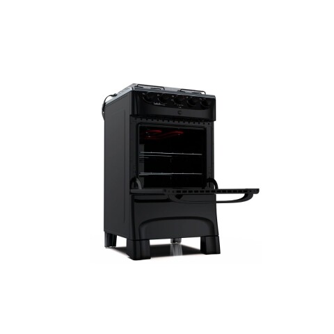 COCINA ISABELLA Z2735 PLUS CON GRILL NEGRA GAS 4 H TEM Cocina Isabella Z2735 Plus Con Grill Negra Gas 4 H Tem