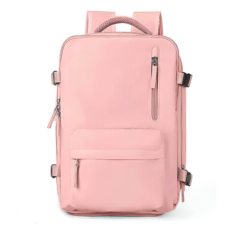 Mochila Viaje Carry On Impermeable Laptop Ejecutiva Rosa