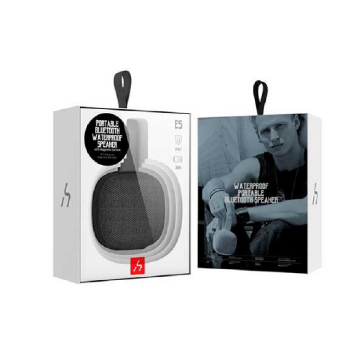 Parlante Bluetooth deportivo Havit E5 con correa - Black 