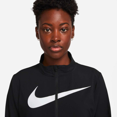 Chaqueta Nike Tempo Swoosh Run Dri-Fit Running De Mujer Negro