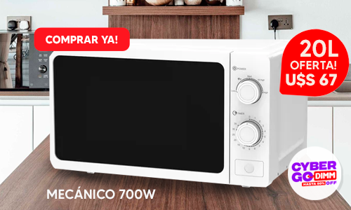 ¡Microondas 20L en oferta CIBERFEST!