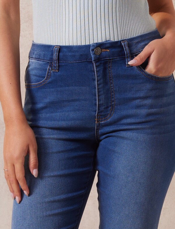 Jean Skinny Seamless JEAN OSCURO