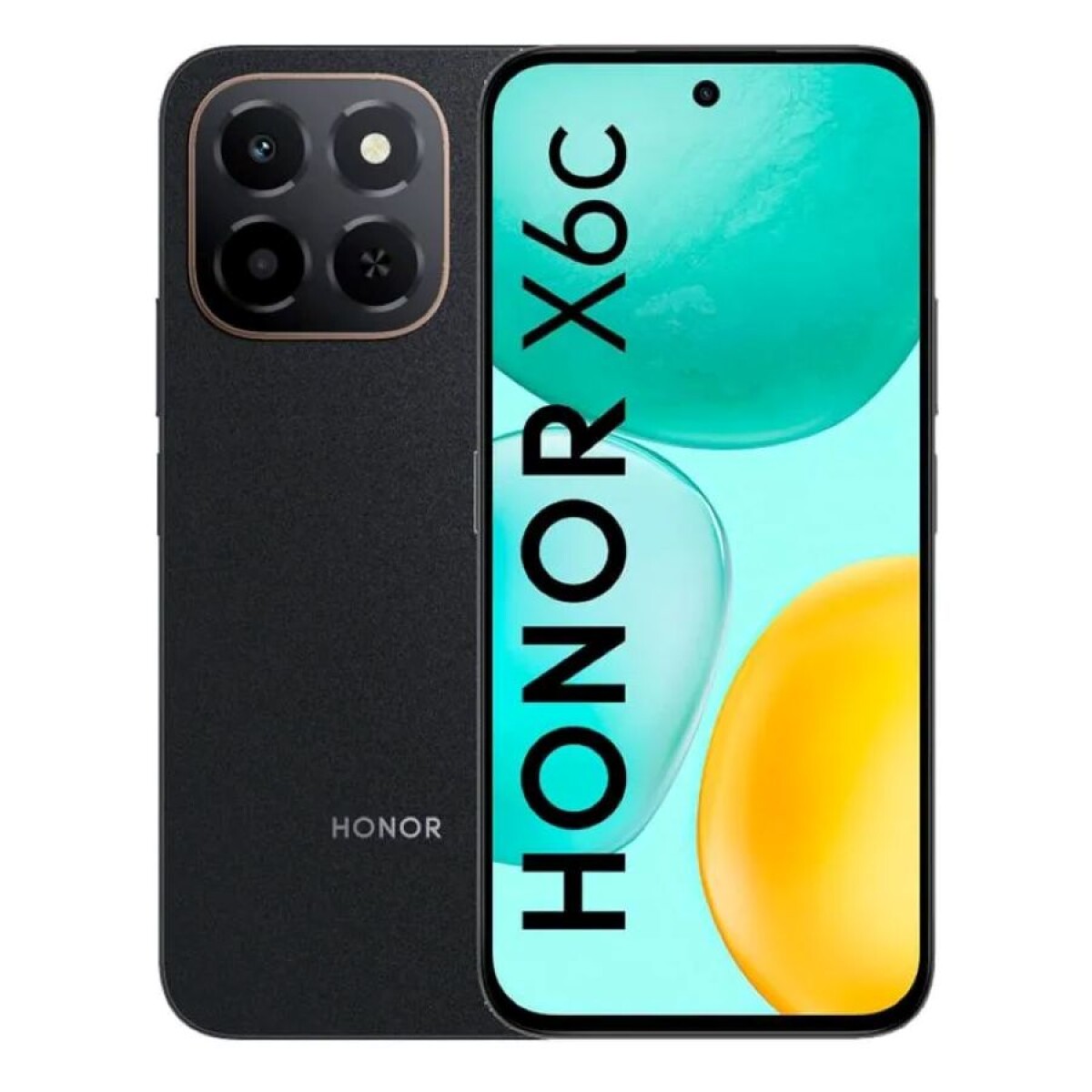 Celular Smartphone Honor X6C 256GB 6 + 6GB Universo Binario - BLACK 