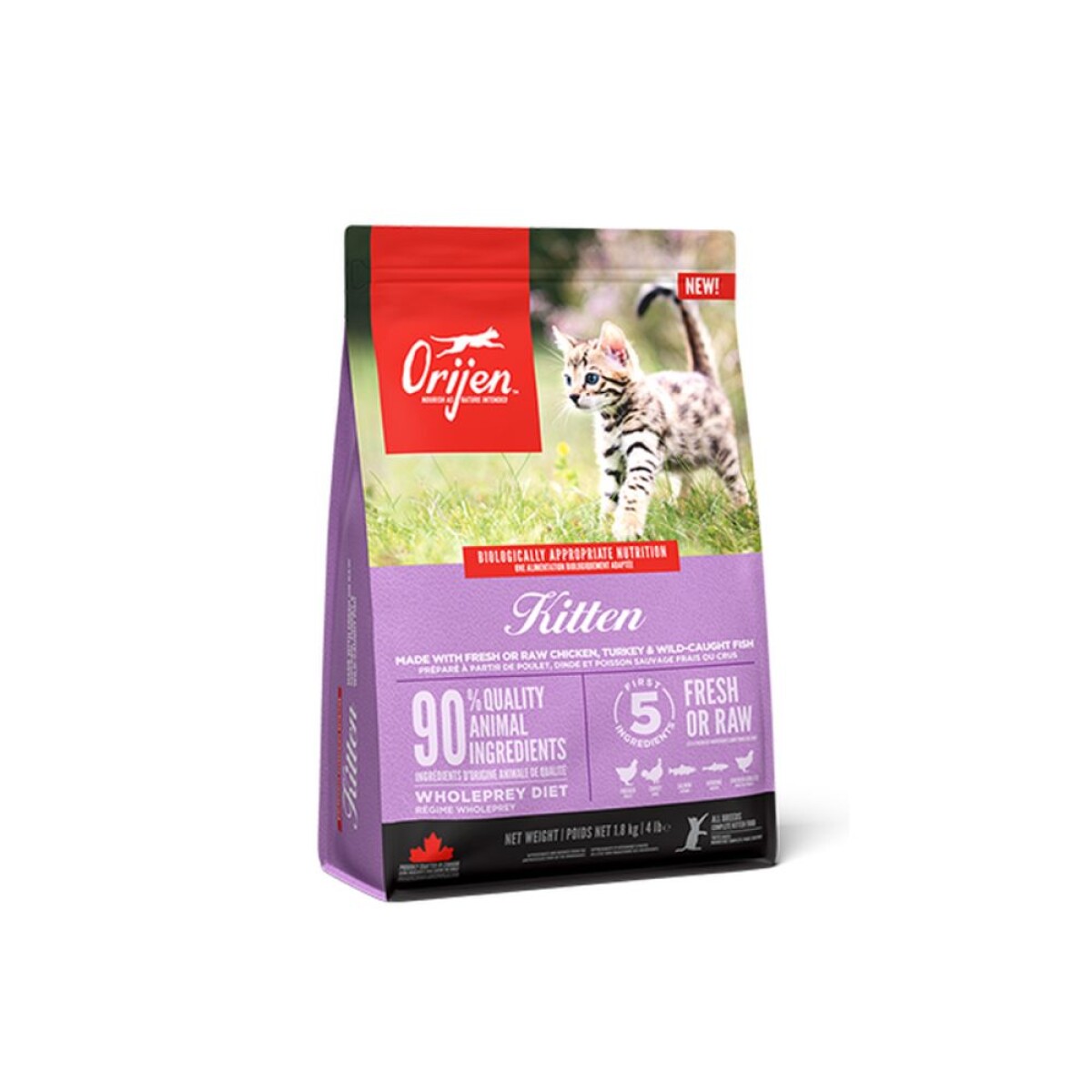 Orijen Kitten 2 kg (4,5 Lb) 