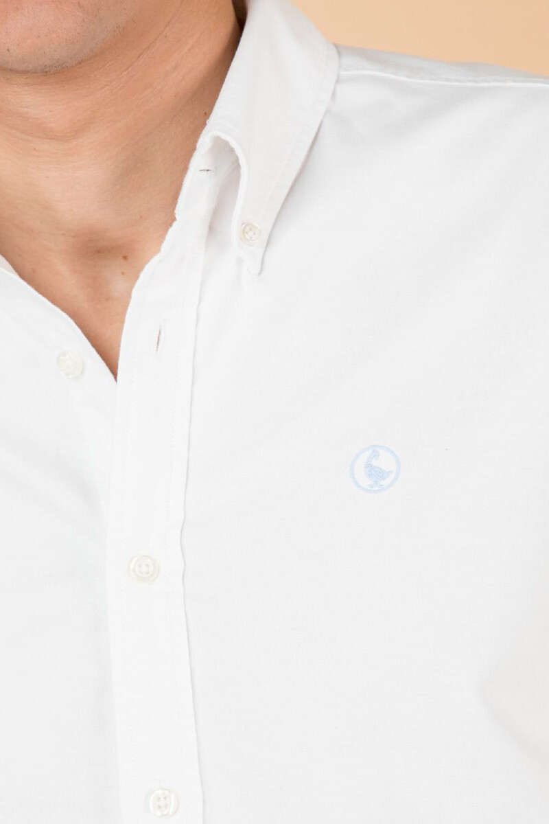 Camisa Oxford El Ganso Blanca