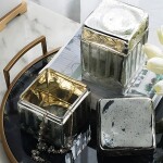 CAJA DECORATIVA 12.5x12.5x15.5CM PLATA CAJA DECORATIVA 12.5x12.5x15.5CM PLATA