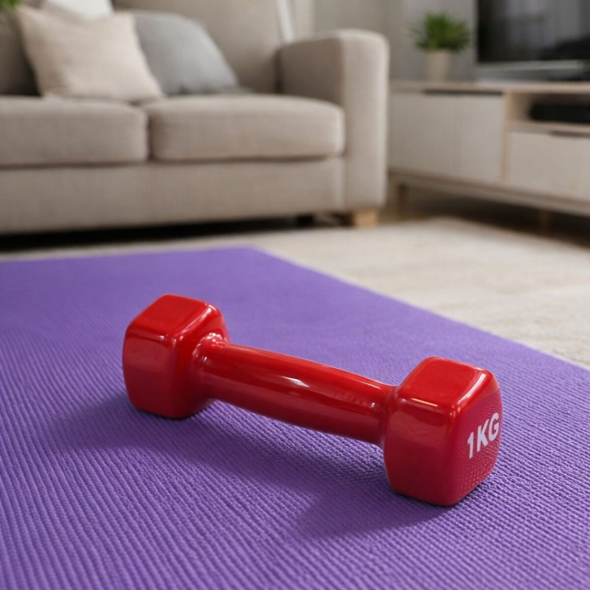 MANCUERNA DE 1KG FORRADA EN PVC 